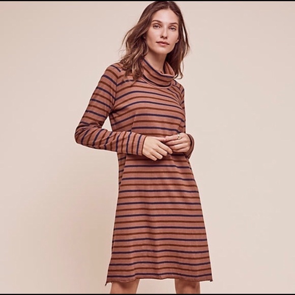 Stateside Dresses & Skirts - Stateside Striped Turtleneck Dress